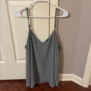 Torrid Light Gray Sleeveless Top